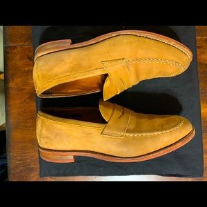 Allen Edmonds Addison Suede Shoes 12 EEE
